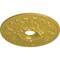 Ekena Millwork Ashley Ceiling Medallion (Fits Canopies up to 4 3/4"), 23 7/8"OD x 4"ID x 2 1/8"P, Rich Gold CM23ASRGS - alternate 2